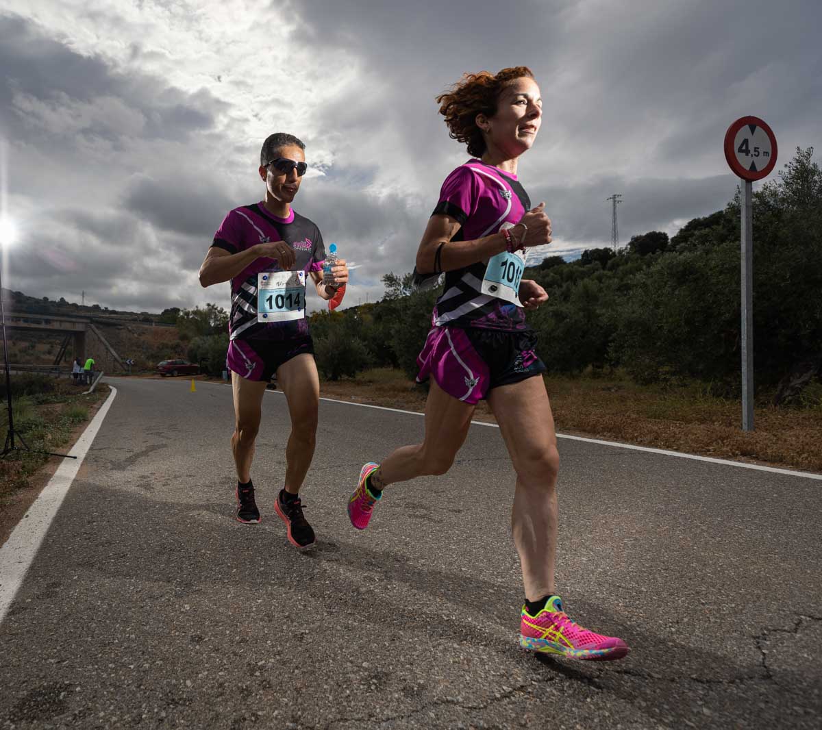 Los ganadores han completado la carrera en poco más de media hora