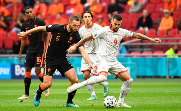 Macedonia del Norte - Holanda | Eurocopa 2020-2021 Grupo C Jornada 3 : Festival neerlandés en el homenaje a Pandev