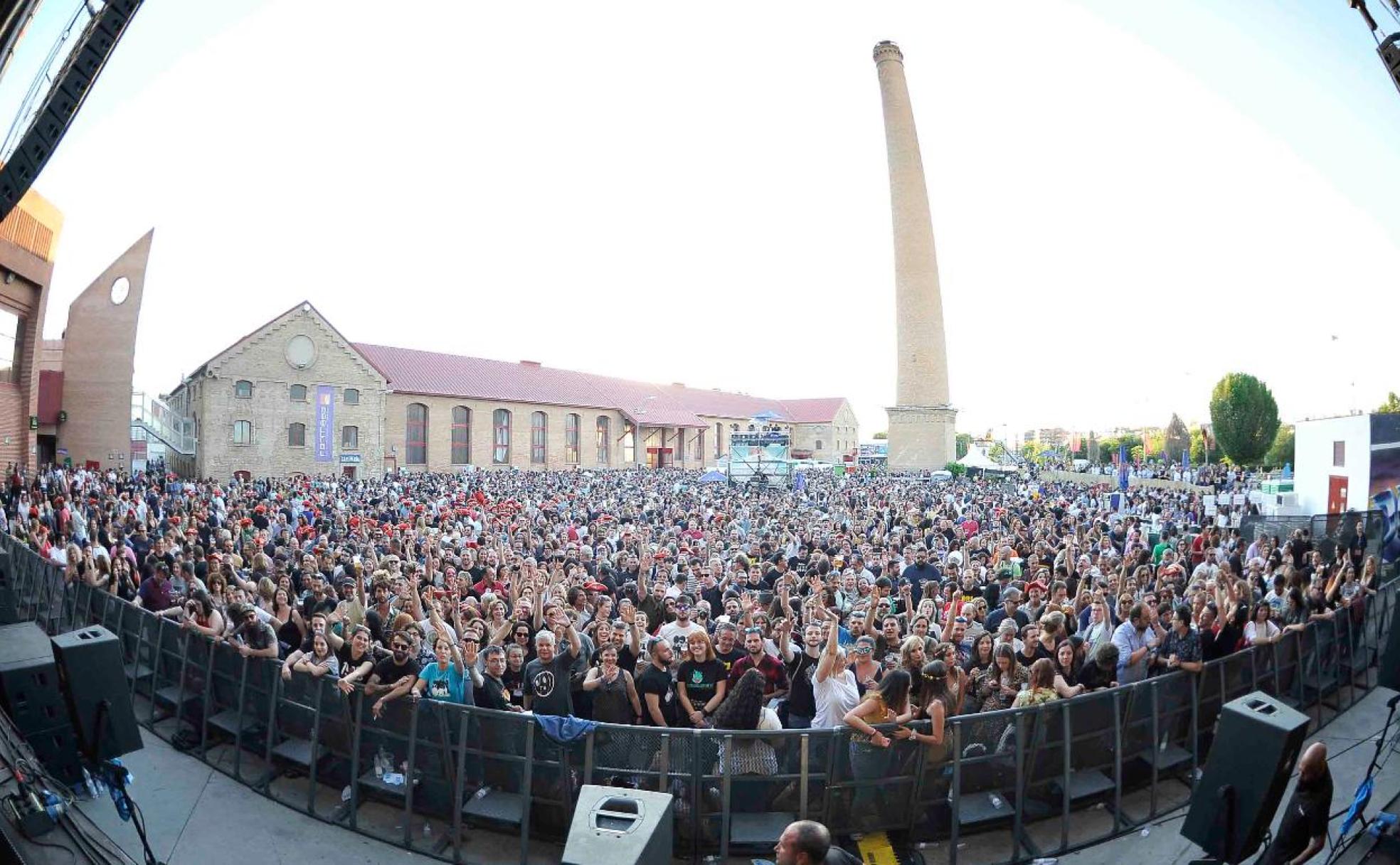 Imagen de un festival de música estival antes de la llegada del coronavirus a España