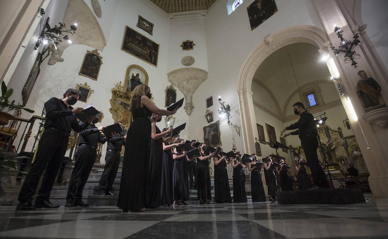Un momento del concierto en el Salvador