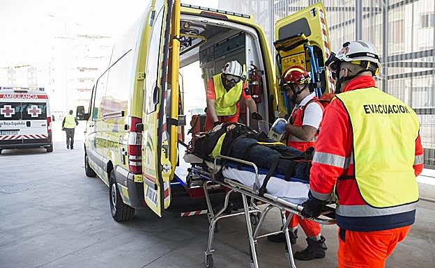 Un fallecido y dos heridos en una colisión frontal a la altura de Las Gabias