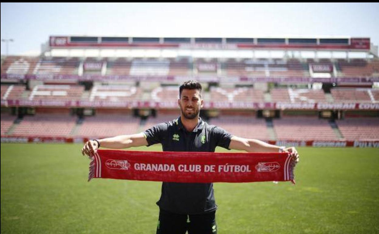 Fede Vico, el día de su presentación. 