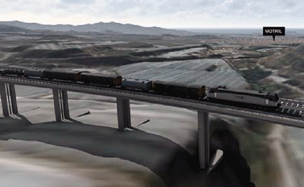 El Gobierno considera cara y dificultosa la conexión ferroviaria entre Granada y Motril