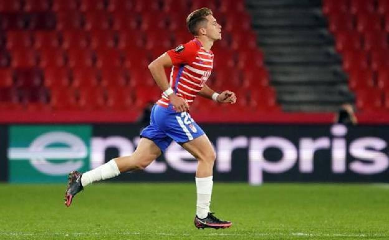 Isma Ruiz debutó en la Europa League ante el Molde noruego. 