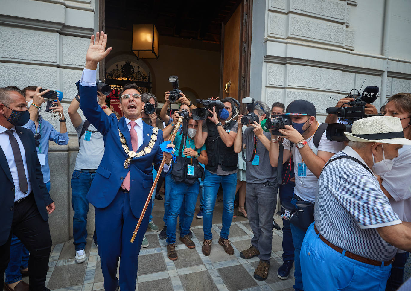 Todas las imágenes de una jornada histórica para Granada