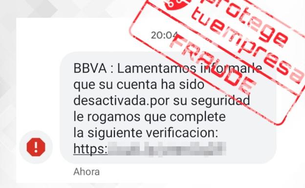 El SMS fraudulento que suplanta a Bankia