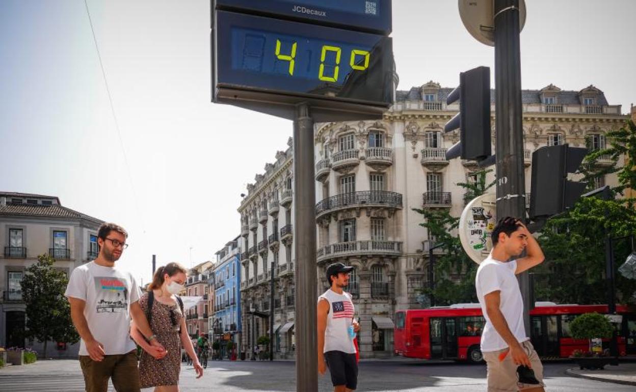 Calor asfixante en Granada este fin de semana