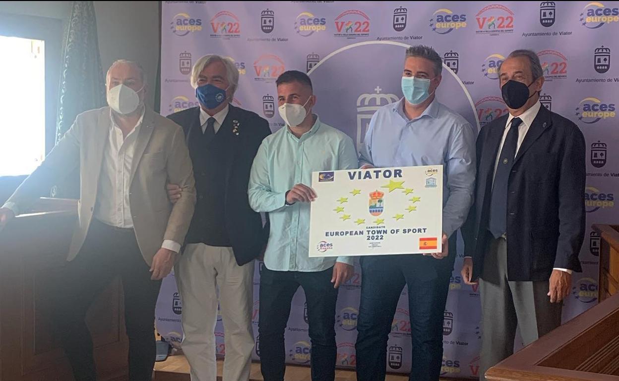 Los emisarios de ACES Europe se llevaron una grata impresión durante su visita a Viator para evaluar la candidatura.