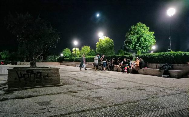 Botellones en Andalucía.