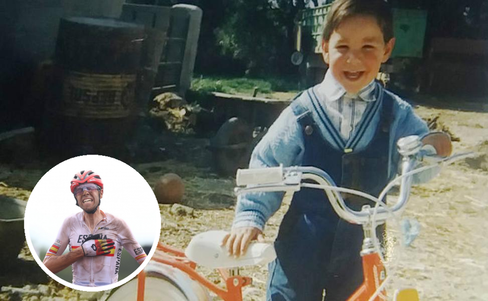 Un enamorado de la bicicleta al que le robaron la primera con dos años