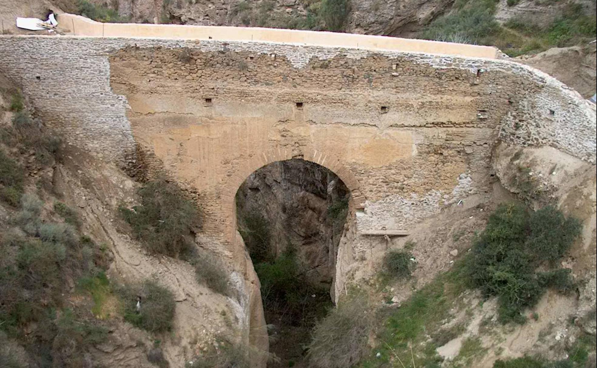 Puente de Tablate, punto estratégico en la historia de Granada. 