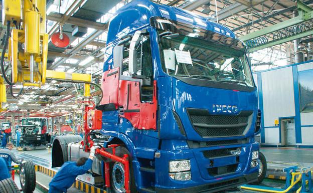 Planta de Iveco en Madrid