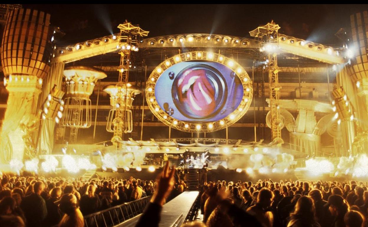 Un momento del concierto en el puerto de Málaga.