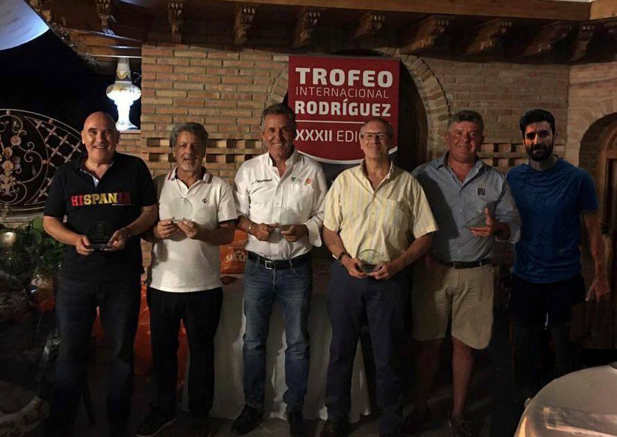 Equipo ganador en la edición de este año del Trofeo Rodríguez. 