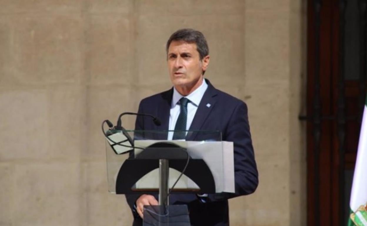 El delegado del Gobierno en Andalucía, Pedro Fernández. 