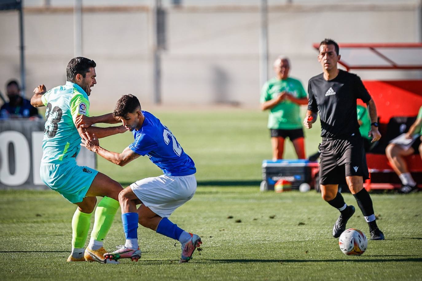 Nuevo choque de pretemporada de los de Robert Moreno tras el partido de presentación ante el Málaga