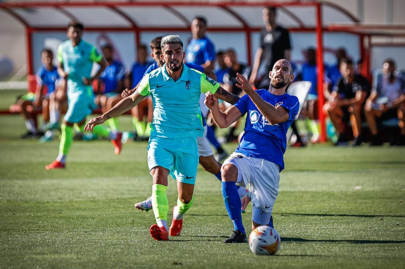 Nuevo choque de pretemporada de los de Robert Moreno tras el partido de presentación ante el Málaga