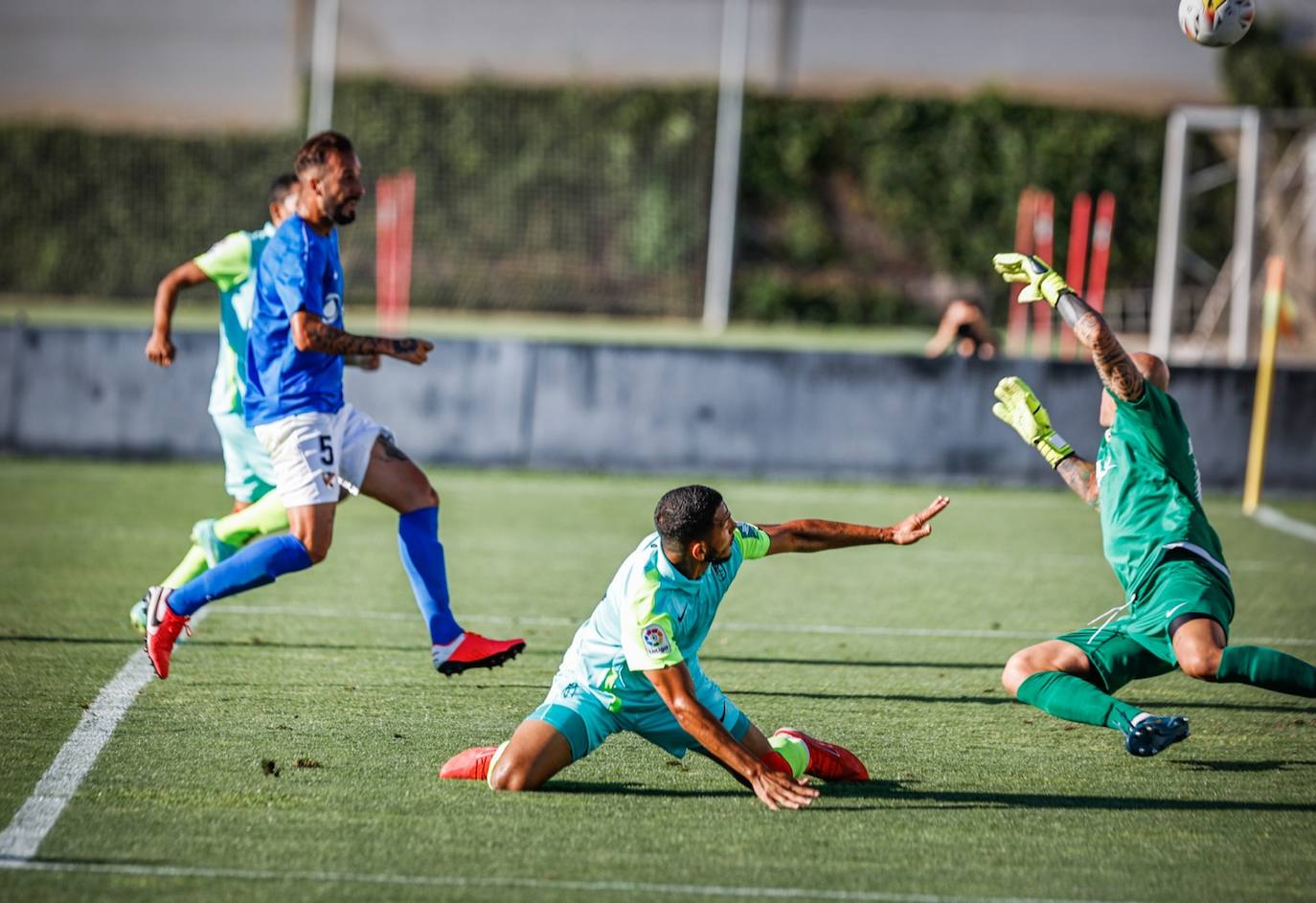 Nuevo choque de pretemporada de los de Robert Moreno tras el partido de presentación ante el Málaga