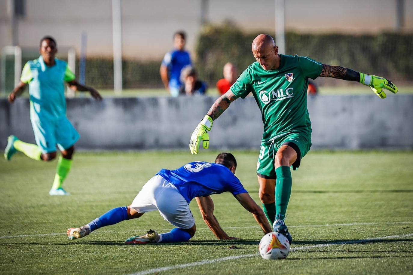 Nuevo choque de pretemporada de los de Robert Moreno tras el partido de presentación ante el Málaga