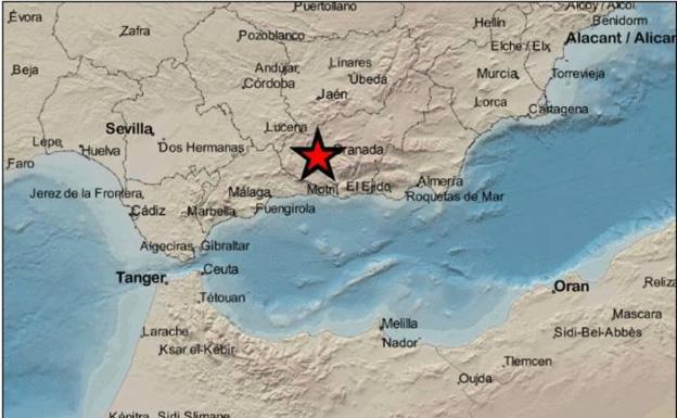 El terremoto de este jueves en Cijuela, el mayor en Granada desde 2010