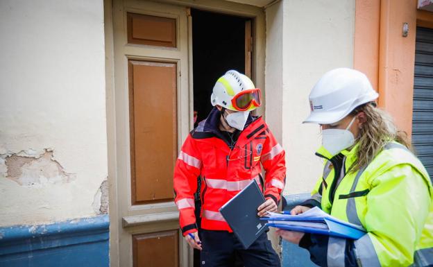 El terremoto de 4,5 derriba el muro de una vivienda deshabitada de Santa Fe