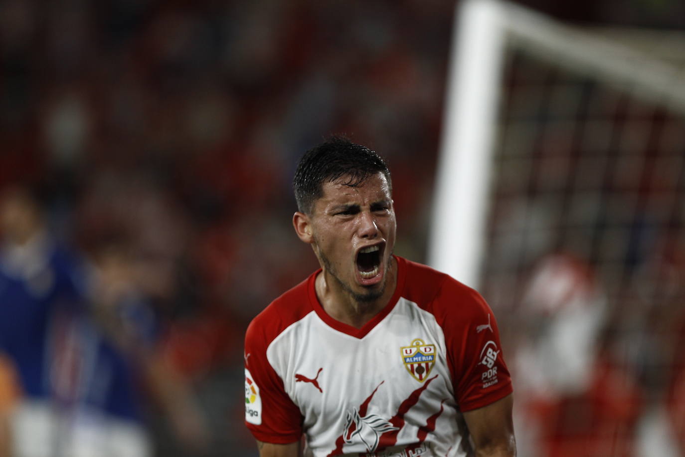 El Almería-Oviedo, en imágenes