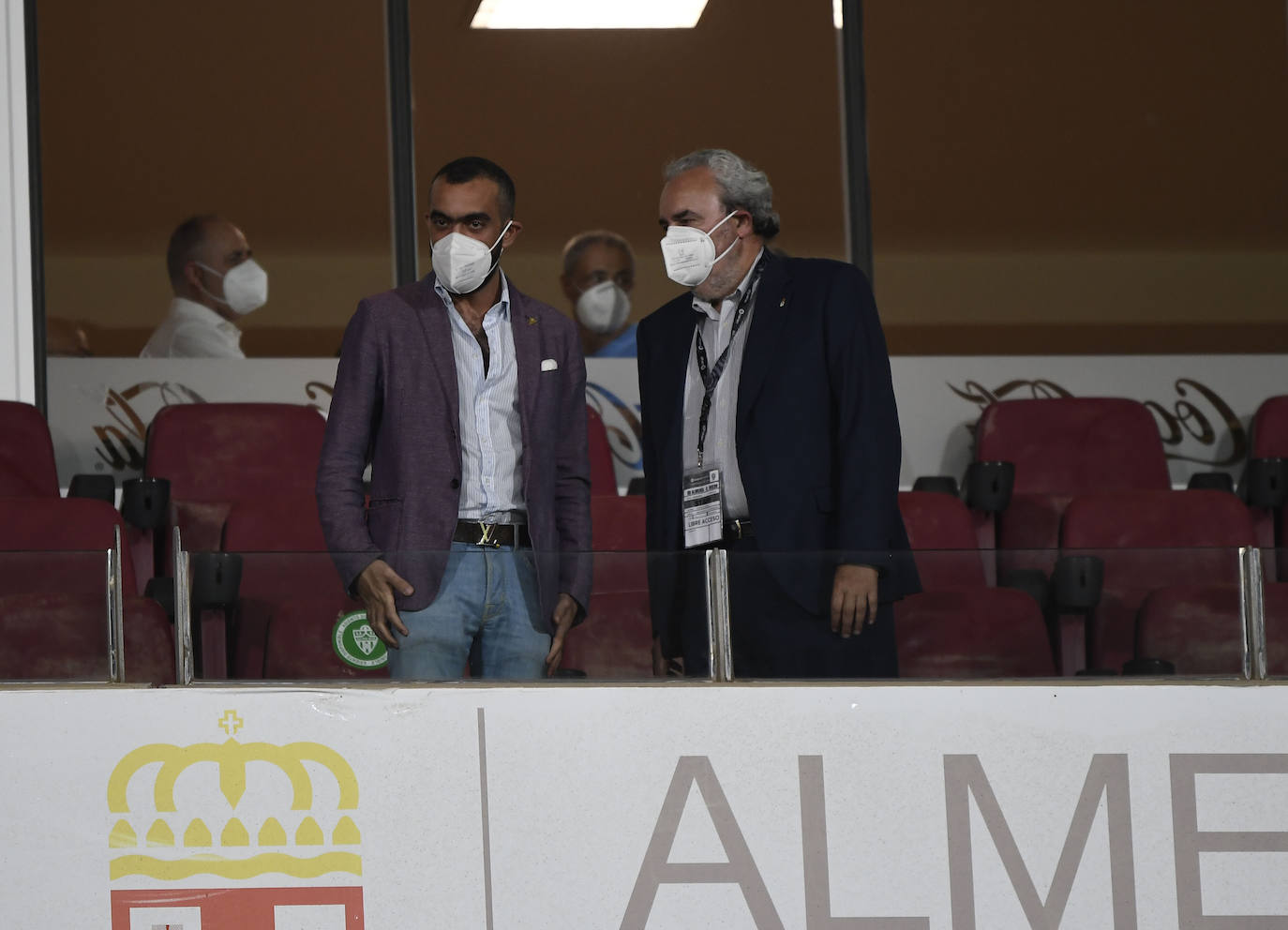 El Almería-Oviedo, en imágenes