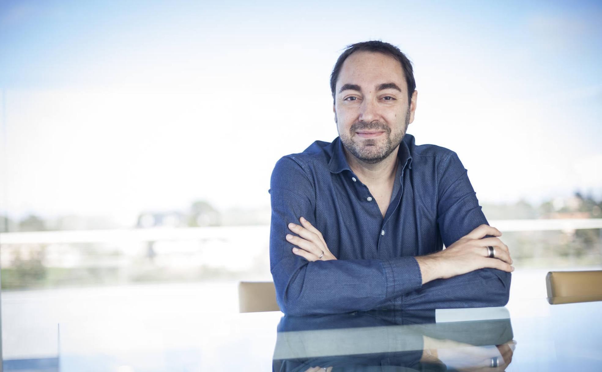 El escritor Nando López, en Madrid.