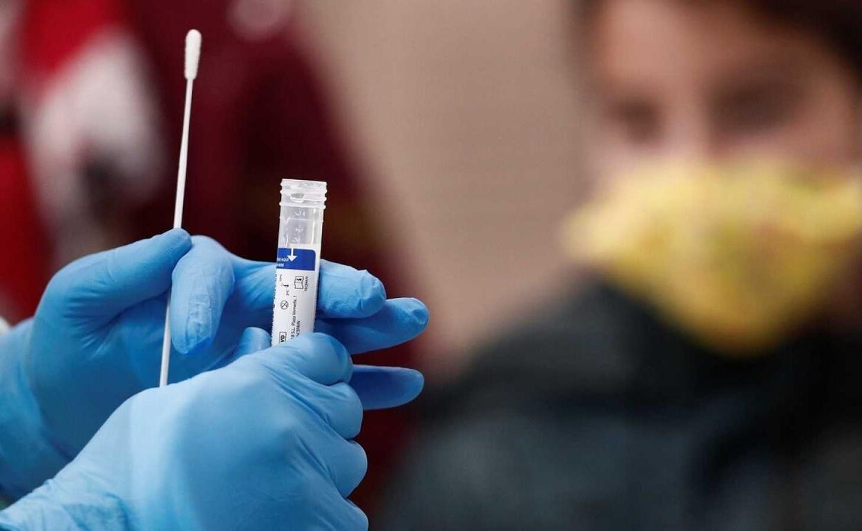 Pruebas de detección del coronavirus.