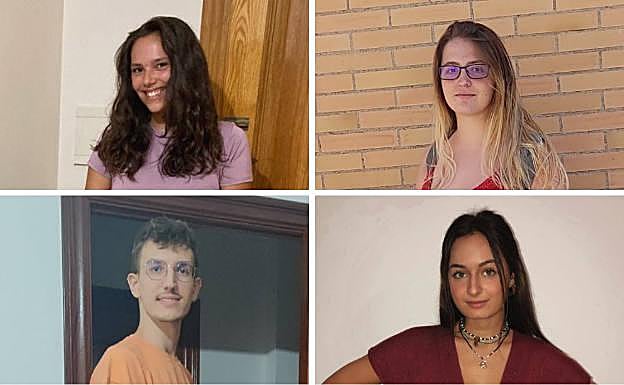 Raquel Giménez, María Eugenia Díaz. Francisco Cámara. y Clara Soler. 