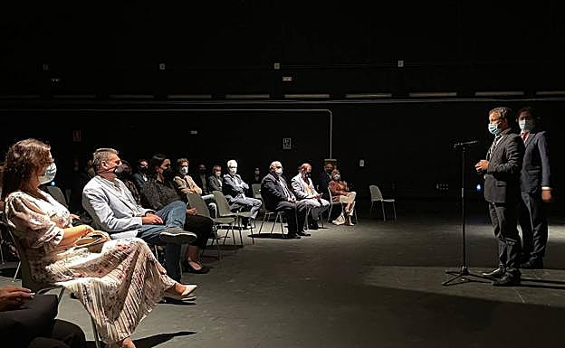 Intervención del alcalde, Julio Millán. 