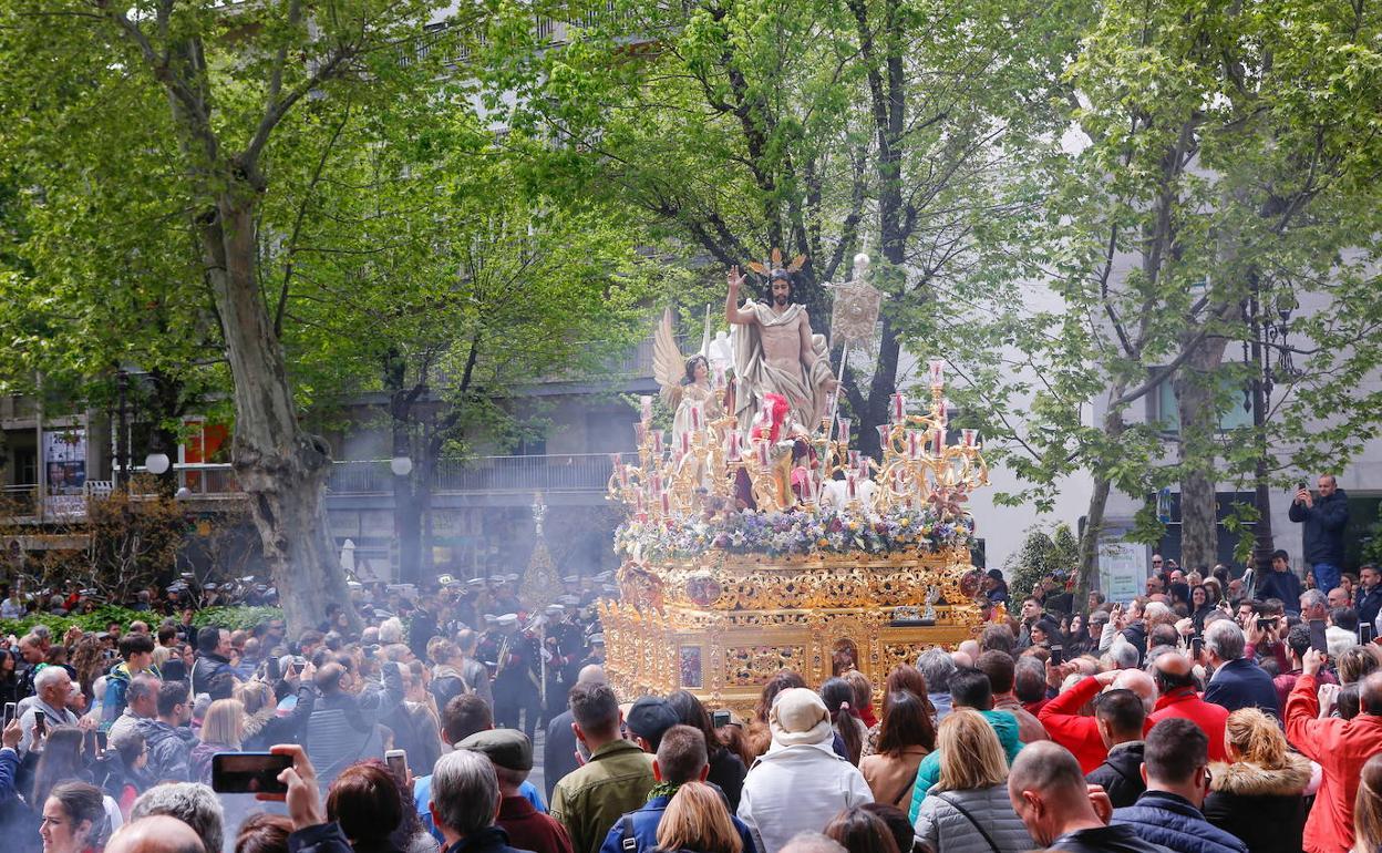 Imagen de una procesión en 2019.