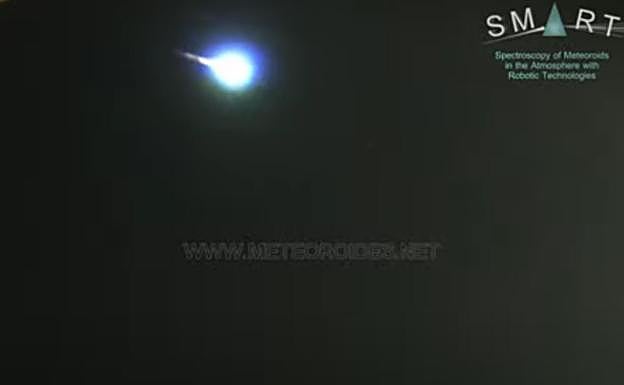 Imagen de la roca capturada por los sistemas del proyecto SMART.