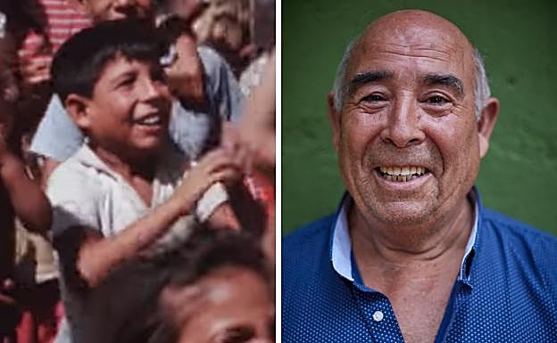 Antonio, en el vídeo y en la actualidad. 