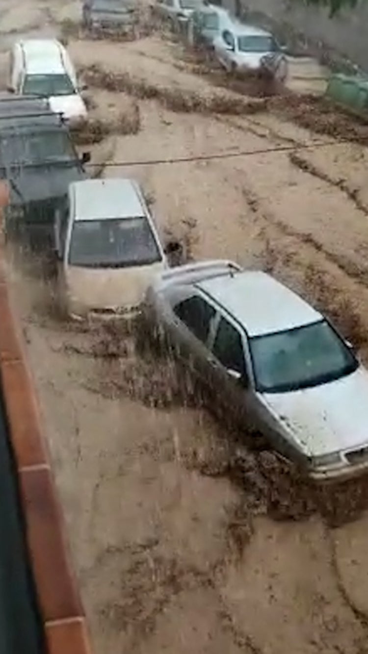 Inundaciones en la provincia de Granada