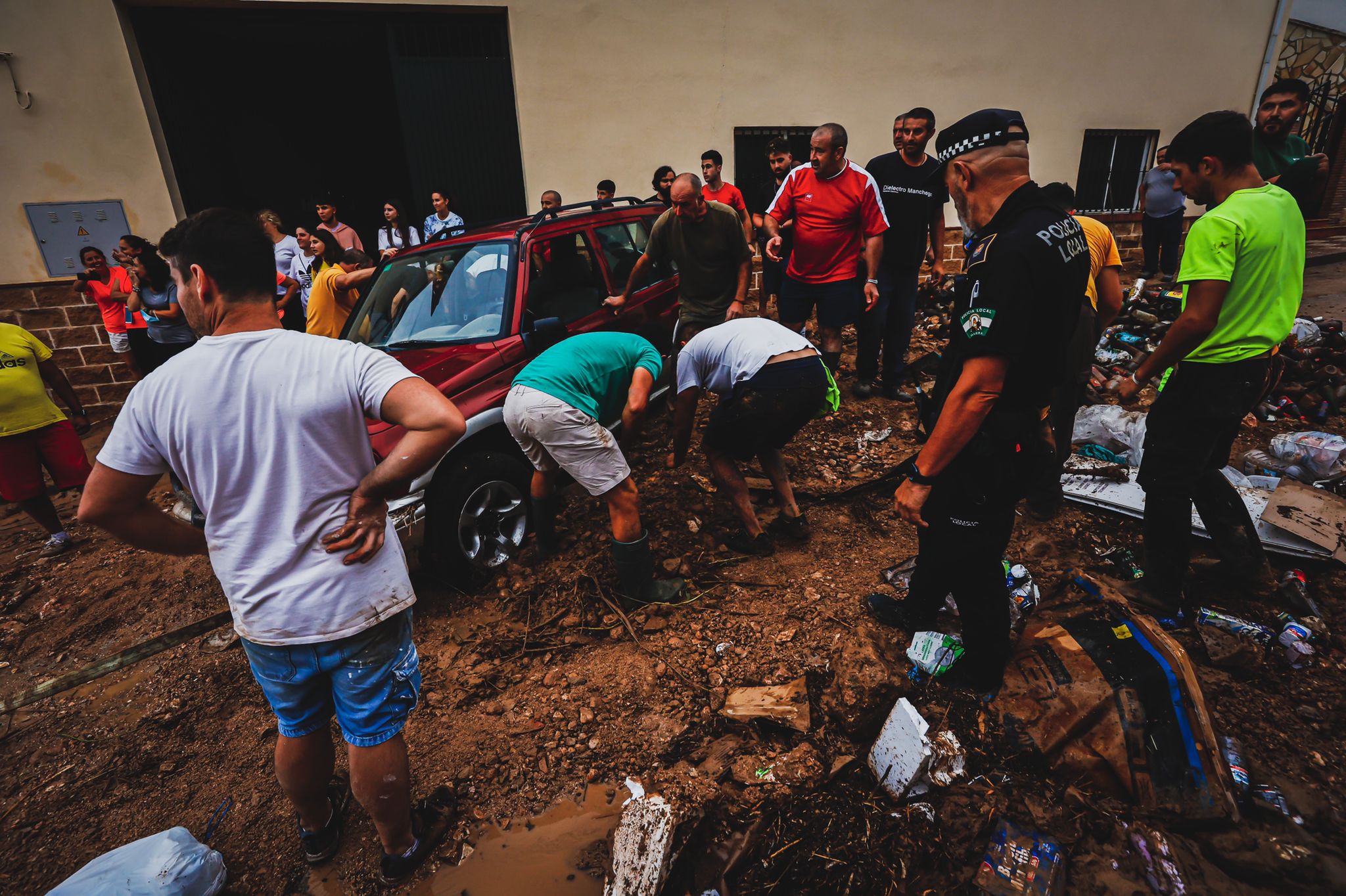 Inundaciones en la provincia de Granada