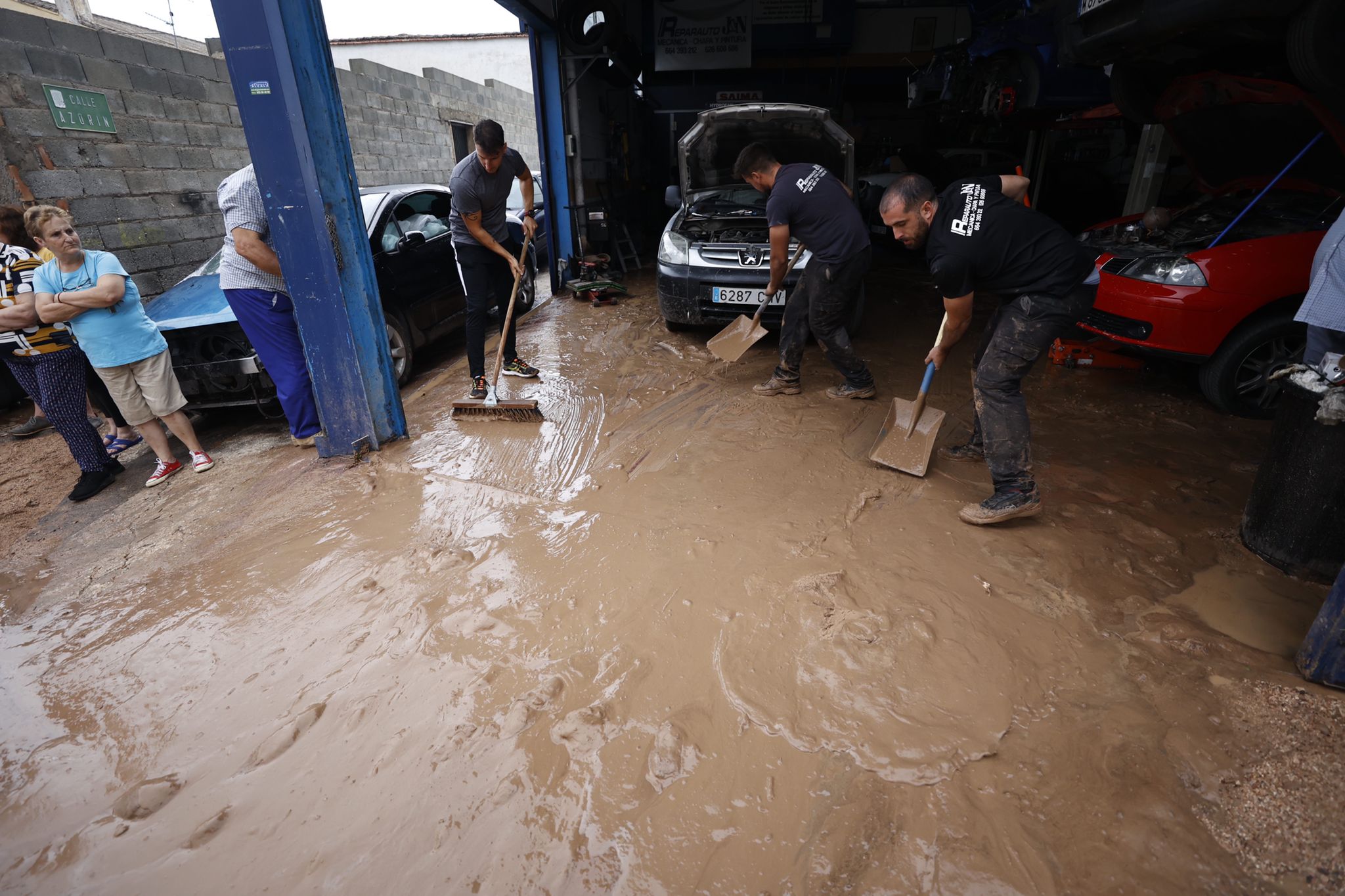 Inundaciones en la provincia de Granada