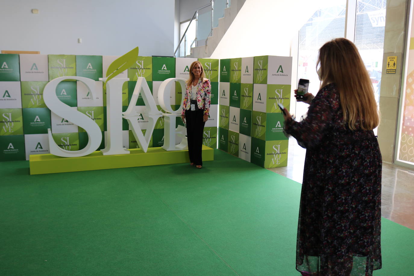 Primer día de Expoliva, marcado por la visita del Rey