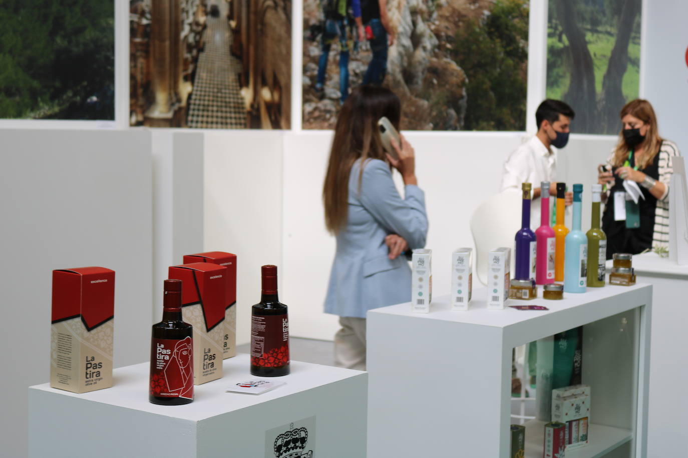 Primer día de Expoliva, marcado por la visita del Rey