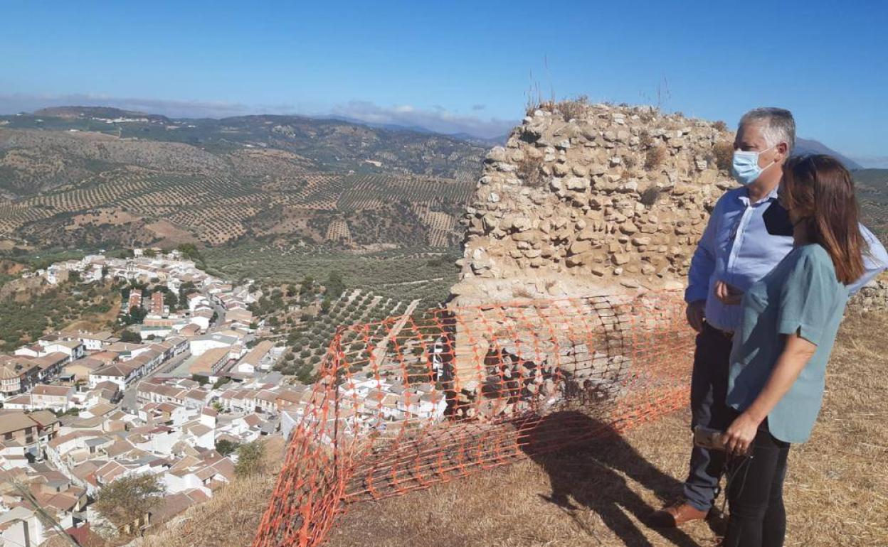 La alcaldesa de Zagra, María José Gámiz.