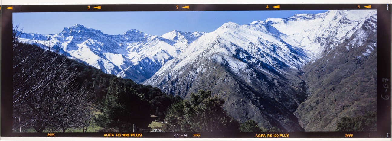 Vista de Padrollano que el Padre Ferrer tomó en los años 70.