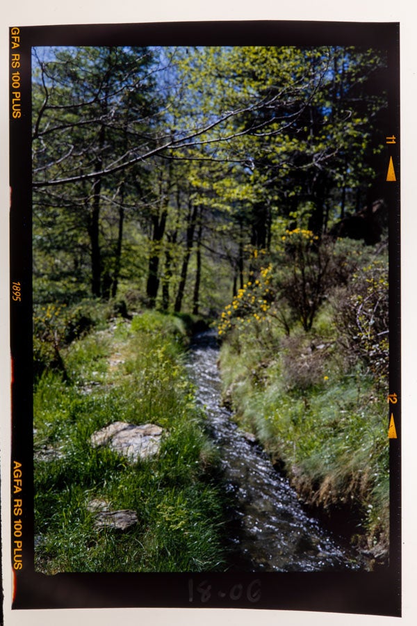 Vista de Padrollano que el Padre Ferrer tomó en los años 70.