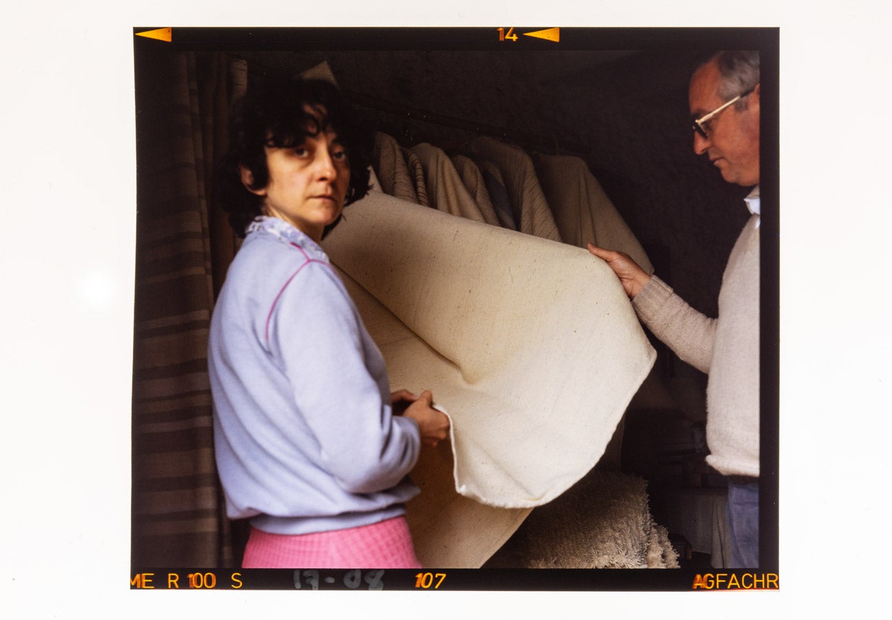 Vista de Padrollano que el Padre Ferrer tomó en los años 70.