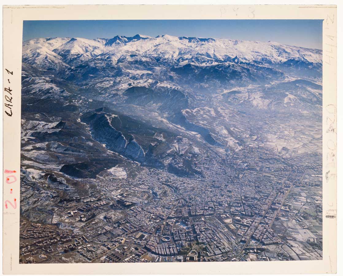 Vista de Padrollano que el Padre Ferrer tomó en los años 70.
