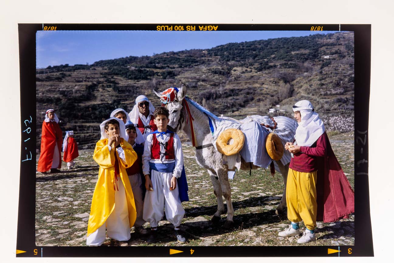 Vista de Padrollano que el Padre Ferrer tomó en los años 70.