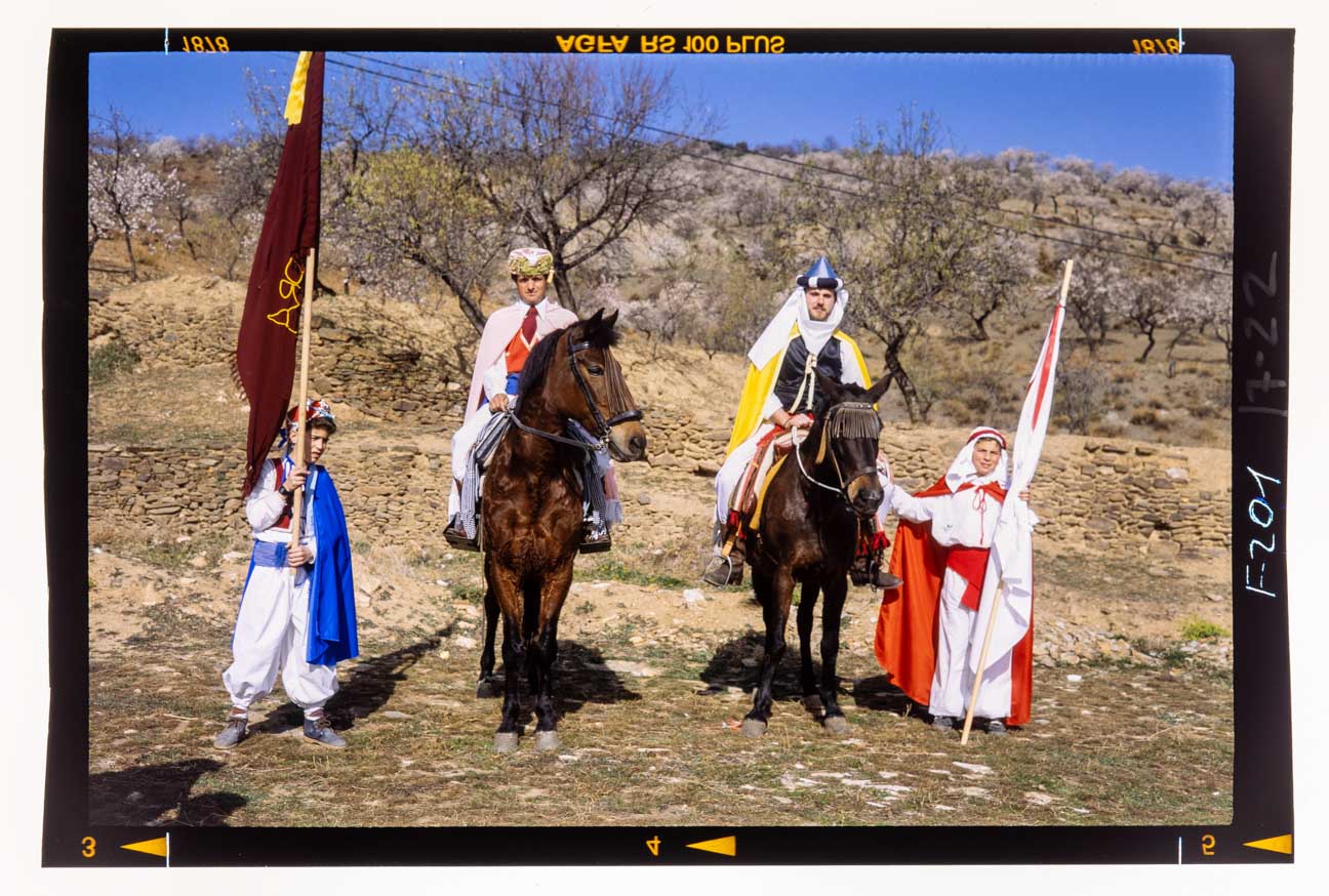 Vista de Padrollano que el Padre Ferrer tomó en los años 70.