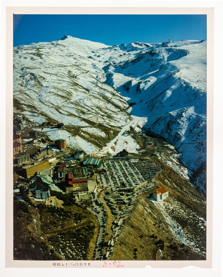 Vista de Padrollano que el Padre Ferrer tomó en los años 70.