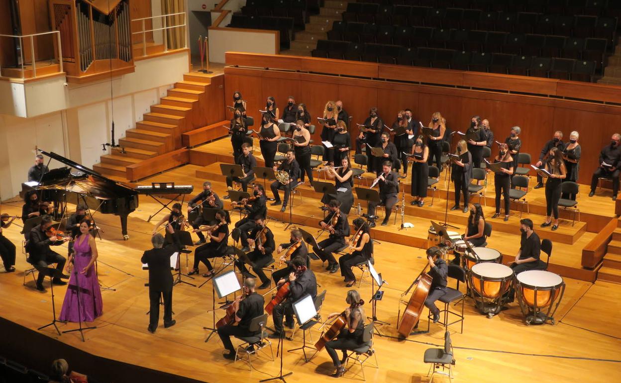 Un momento del concierto 