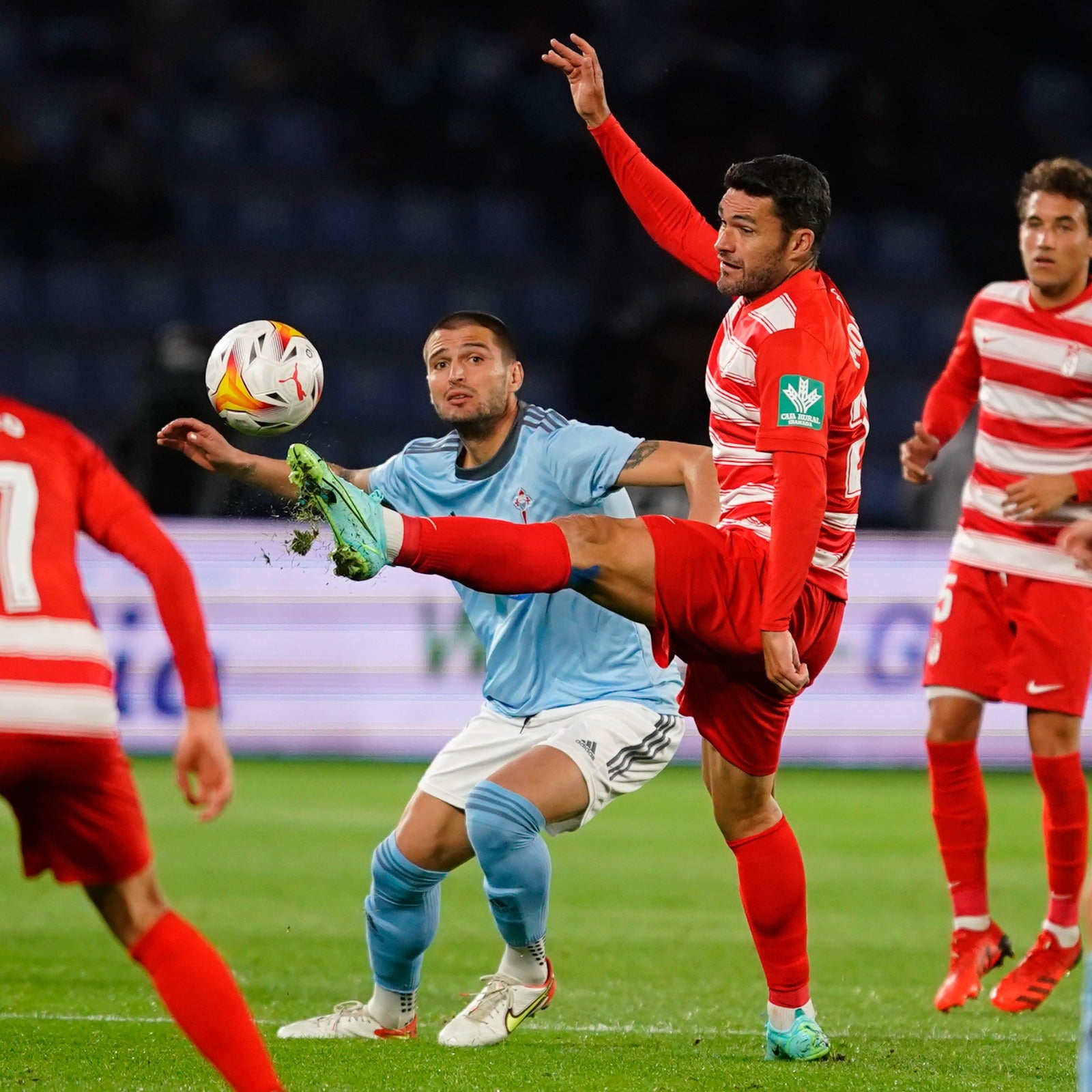 Fotos: Las mejores imágenes del Celta-Granada