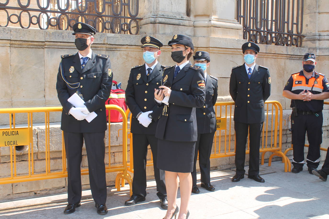 Fotos: Así ha sido el acto de la Policía Nacional en Jaén